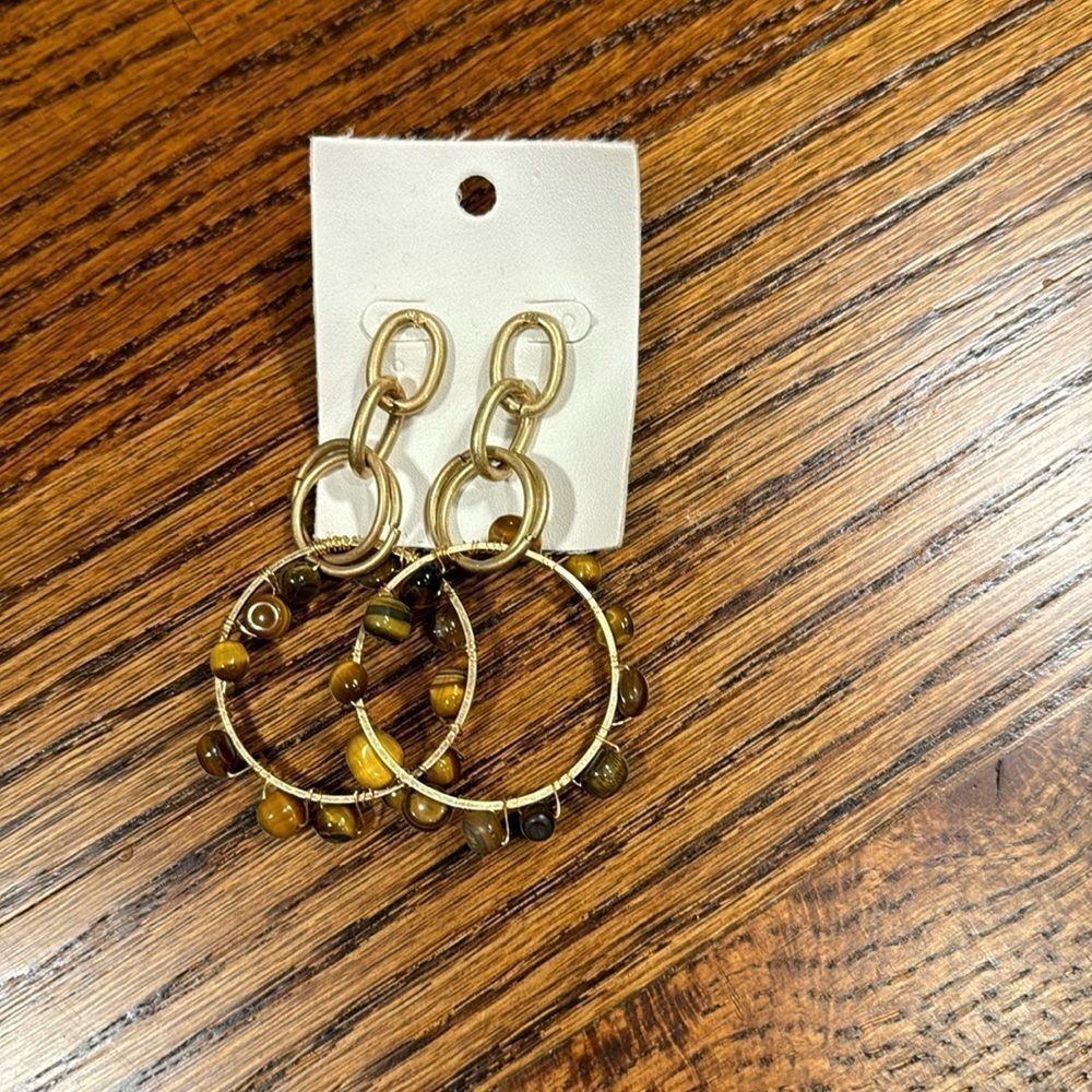 Free People Oversized Edgy Earrings